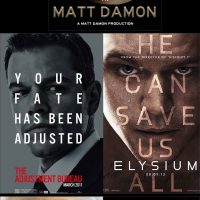 Plantilla para carteles de películas de Matt Damon