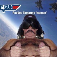 El piloto malote de top gun