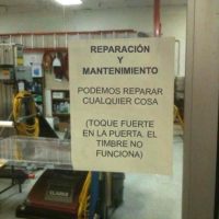 Ese mensaje te está avisando, NO ENTRES!