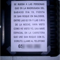 Yo también vi la nave espacial