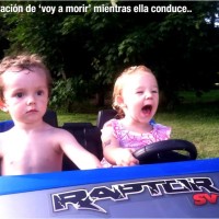 Esa sensación muerte mientras ella conduce..