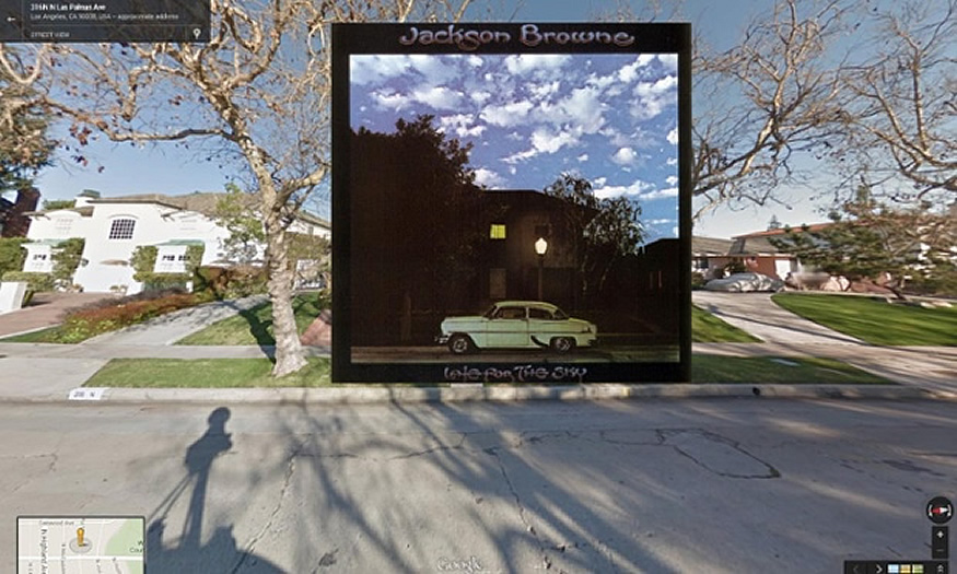 Portadas de discos en Google Street