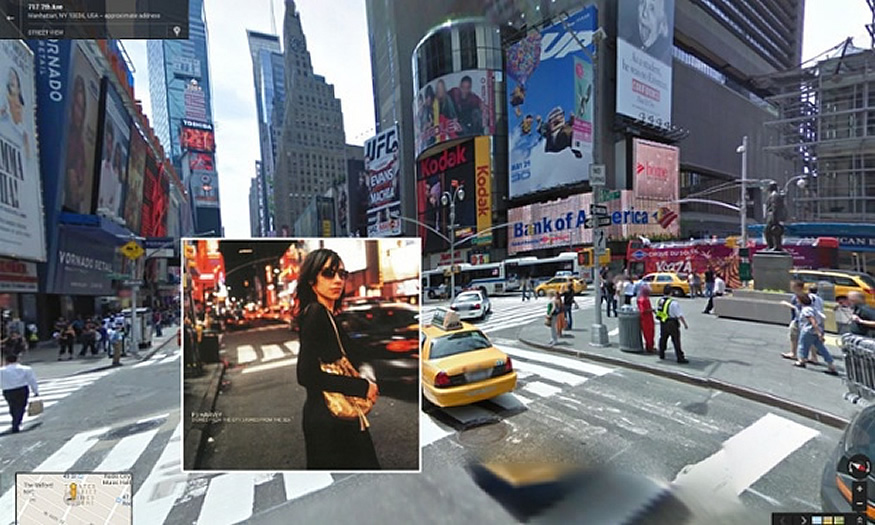 Portadas de discos en Google Street