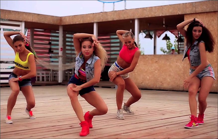 coreografía de twerking