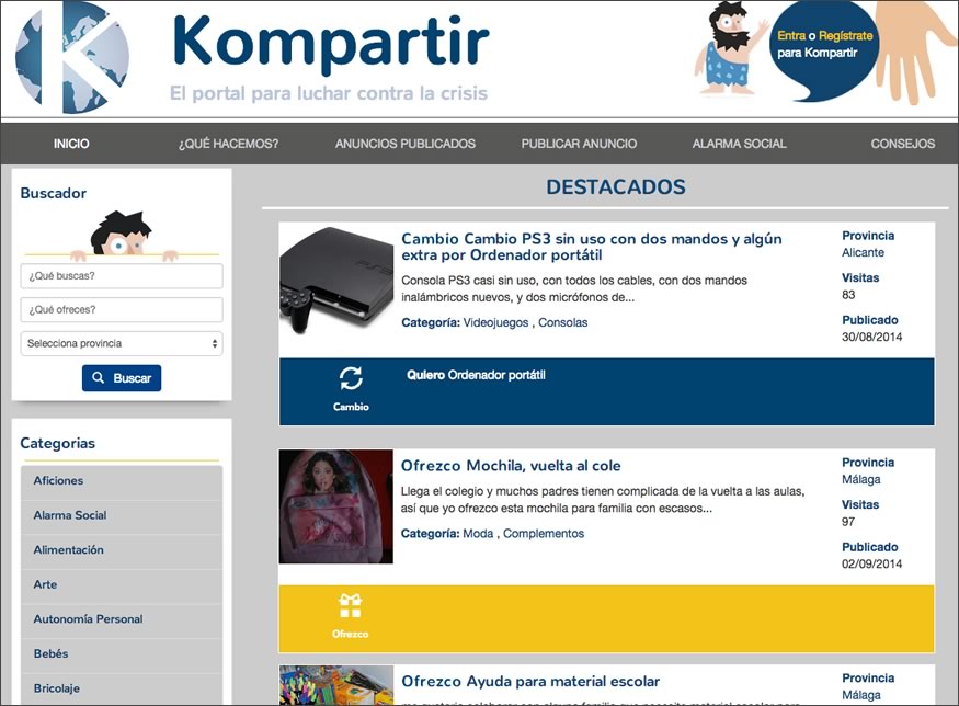 kompartir-web