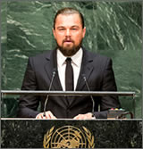 Leonardo DiCaprio en la ONU