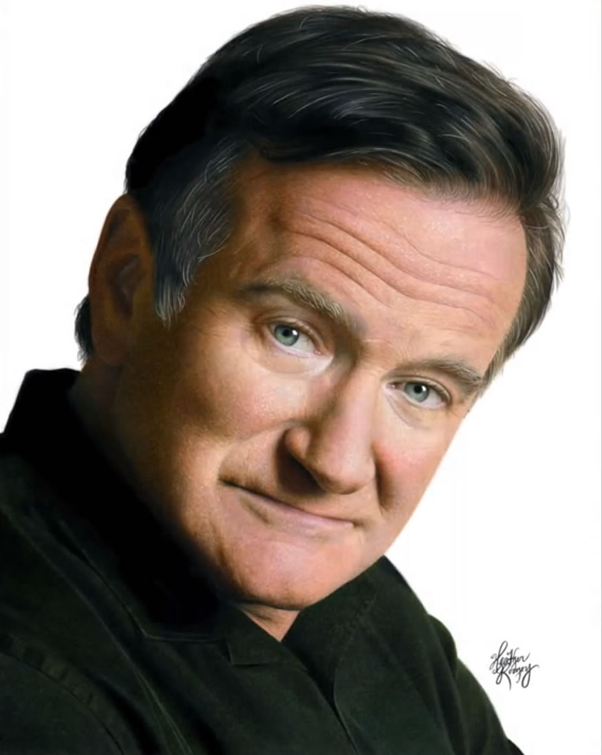 Retrato Robin Williams