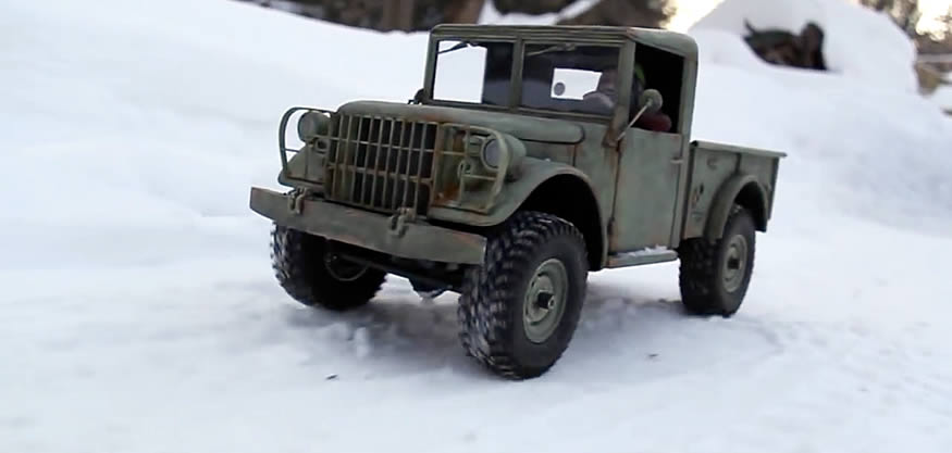 maqueta dodge m37