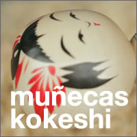 muñecas kokeshi