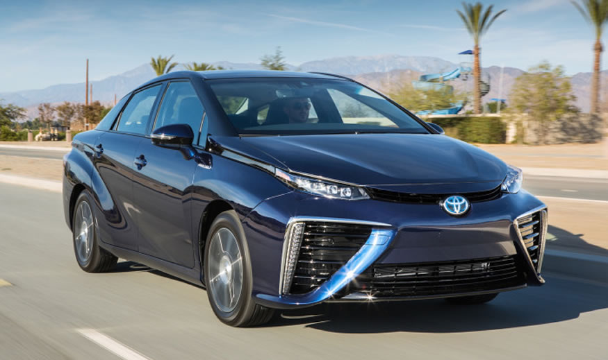 MIRAI el coche de hidrógeno de Toyota