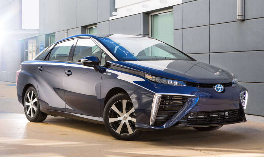 MIRAI el coche de hidrógeno de Toyota