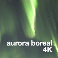 La aurora boreal en 4K
