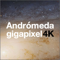 Foto gigapixel de Andrómeda