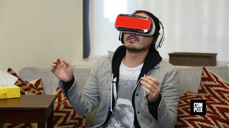 Viendo porno en oculus rift por primera vez