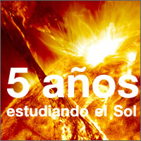 Cinco años estudiando el Sol