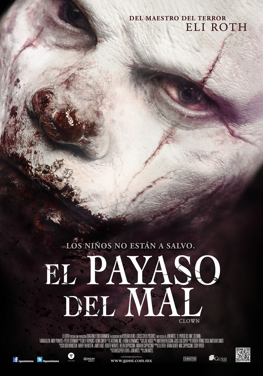 Poster oficial de Clown de Eli Roth