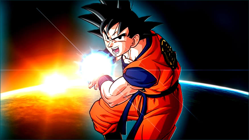 Holografía de Goku