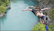 Puenting extremo en Nueva Zelanda