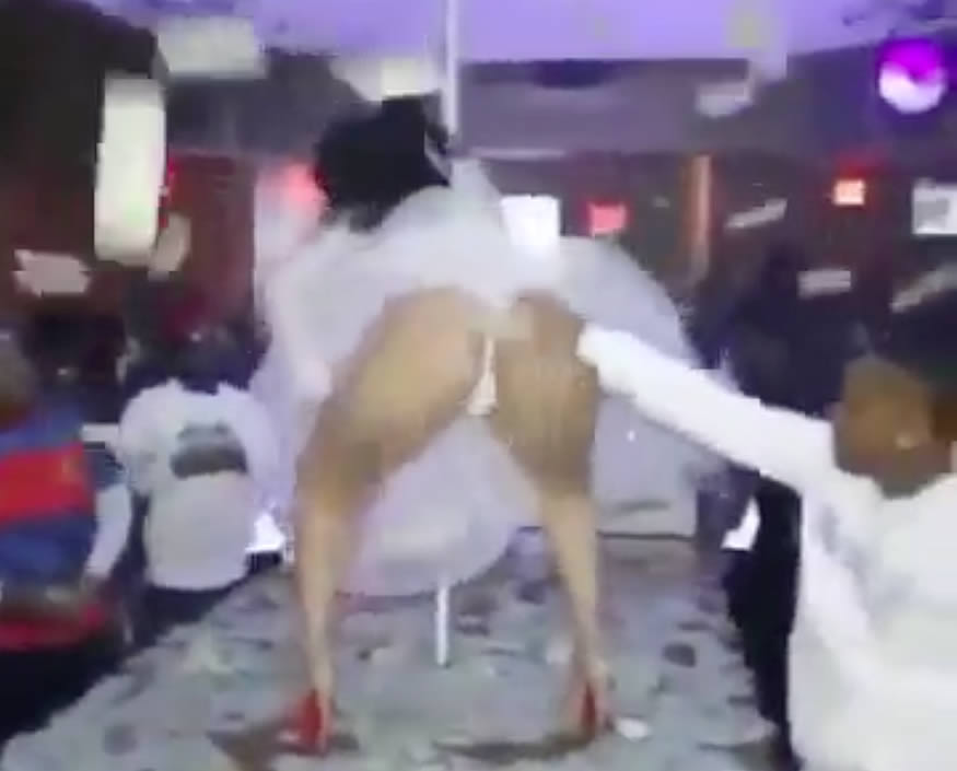 Viva el twerk de la novia