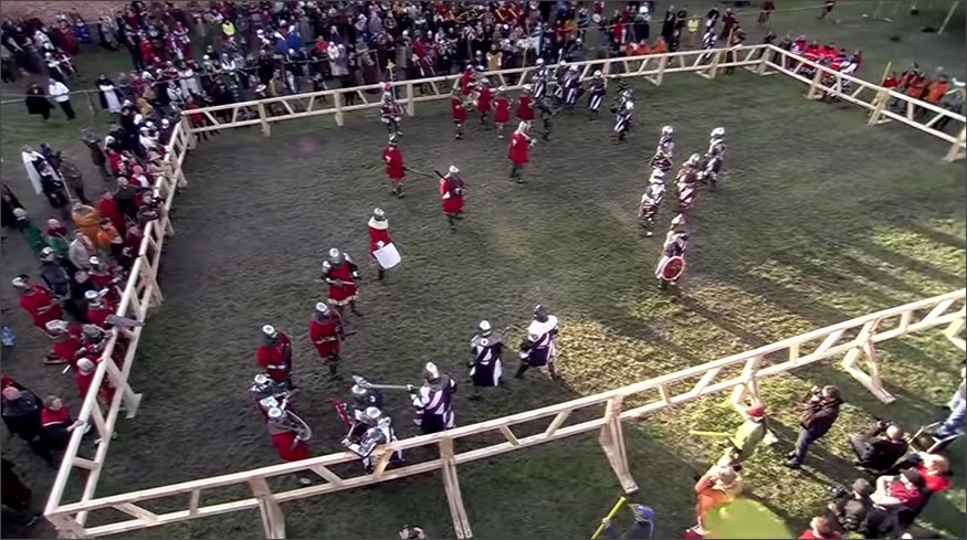 combate medieval