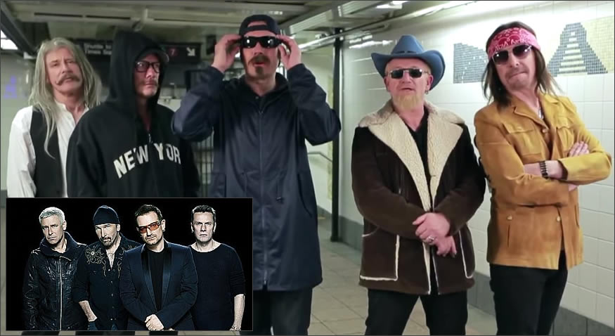 Concierto de U2 de incógnito