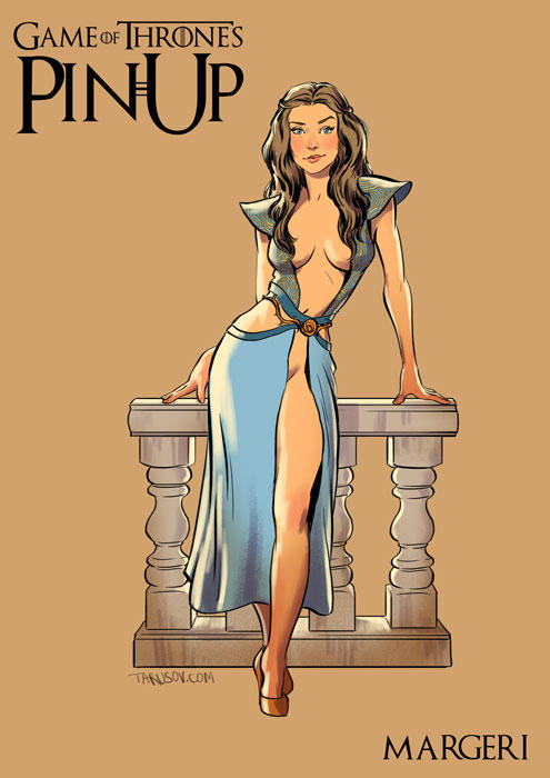 Juego de Tronos al estilo Pin-Up