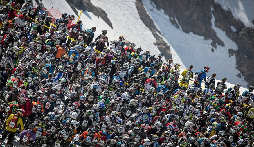 Megavalanche Alpe d'Huez