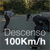 Skaters descendiendo a 100km/h