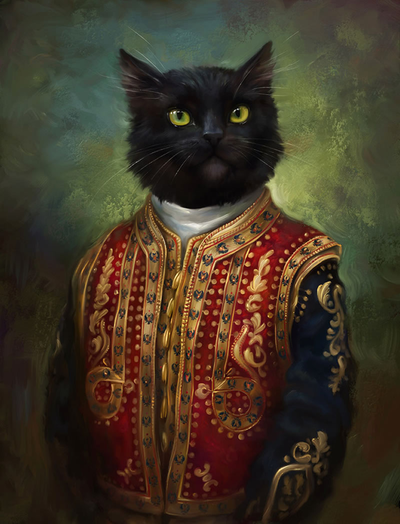 gato-traje