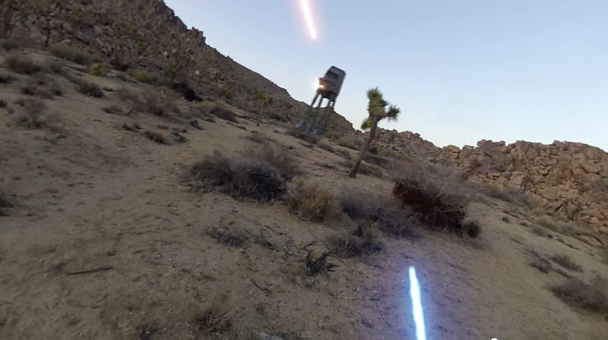 Un Jedi con Gopro