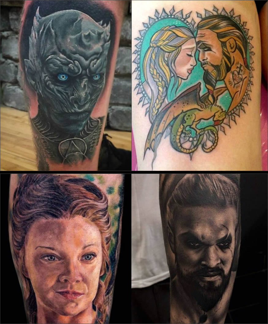 Tattoos de Juego de Tronos