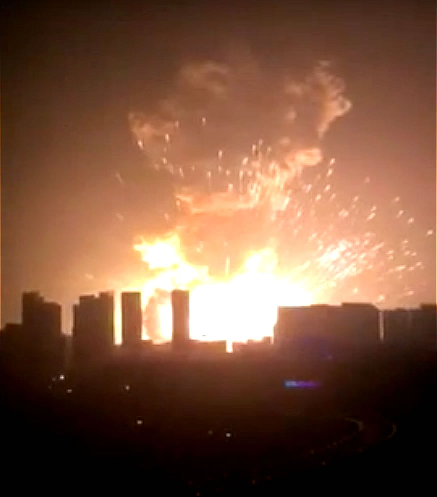 Explosión en la ciudad de Tianjin