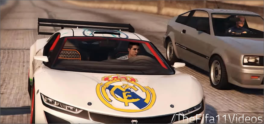 Cristiano Ronaldo en el GTA V