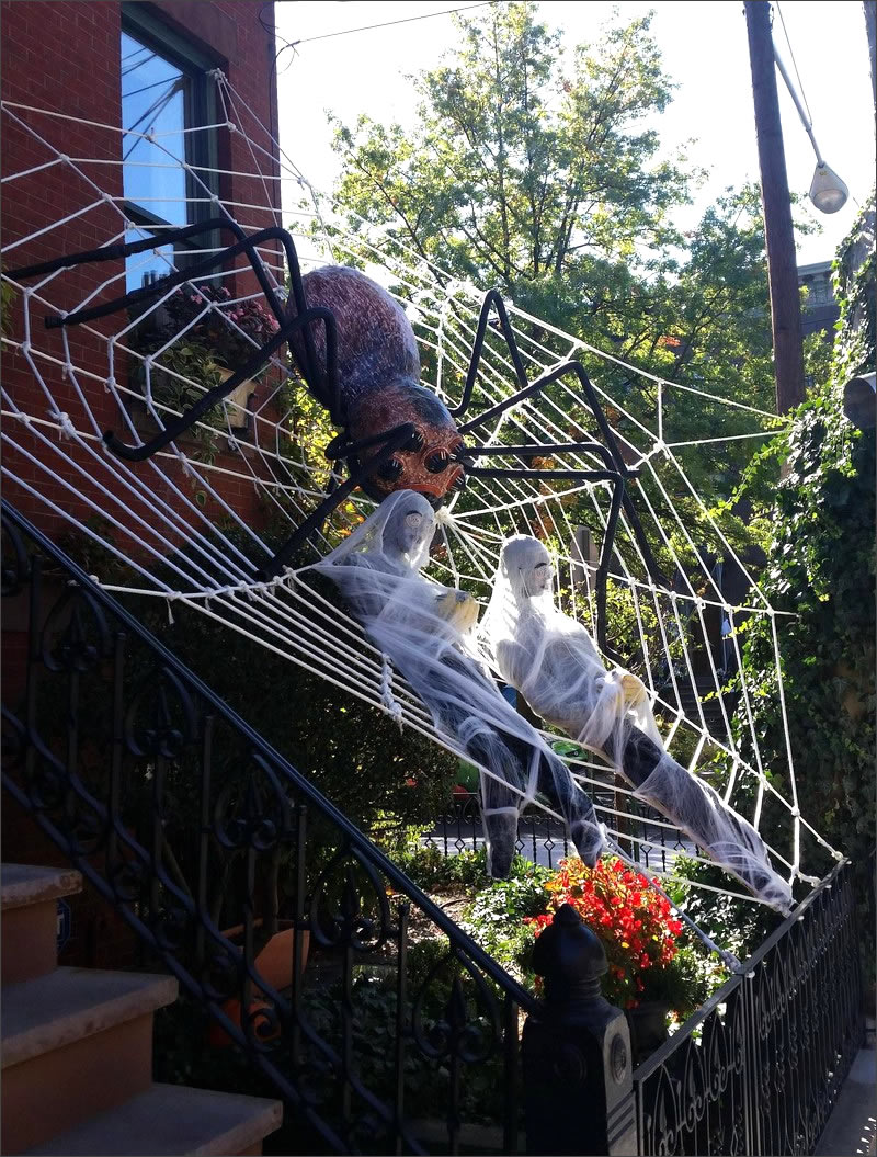 casa para Halloween