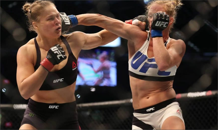 Ronda Rousey vs Holly Holm