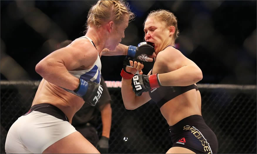 Ronda Rousey vs Holly Holm