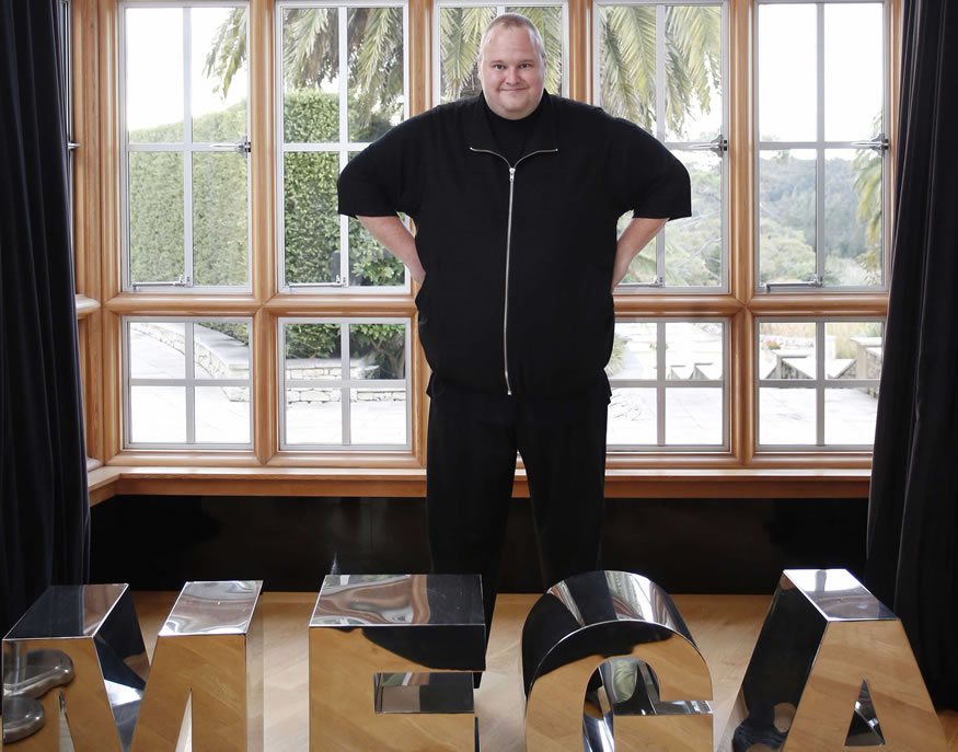 La buena vida de Kim Dotcom