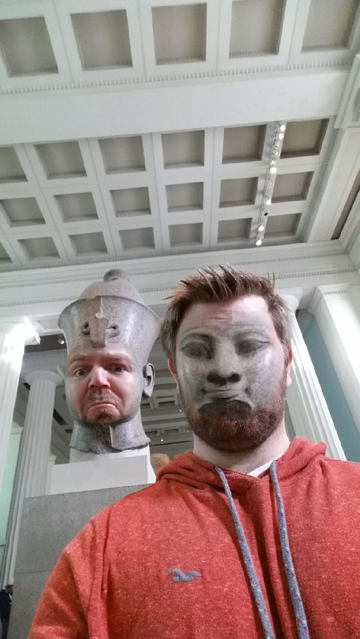 Face Swap en el museo