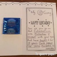 Tarjeta 18 años