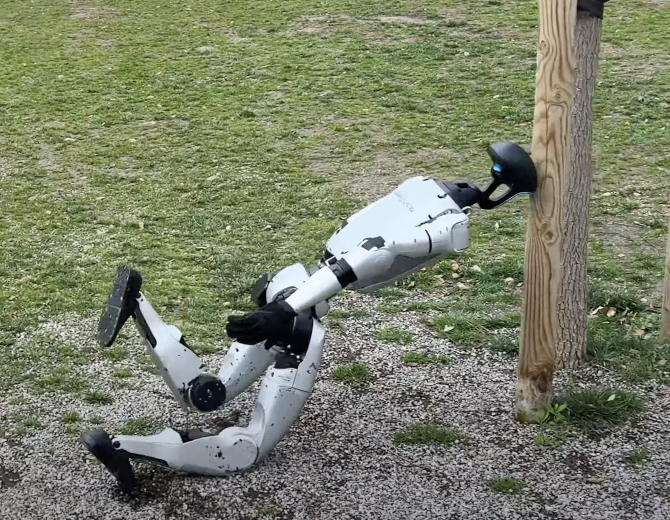 Tecnonauta prueba los robots DomoDog y DomoBot